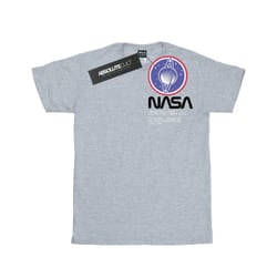 NASA Mens Johnson Worm Pocket Print T-Shirt - XXL, Sports Grey