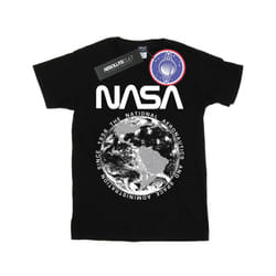 NASA Mens Planet Earth T-Shirt - L, Black