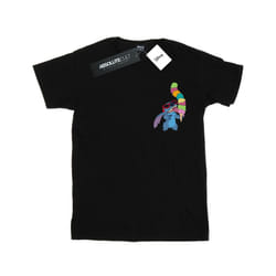 Disney Mens Lilo And Stitch Ice Cream T-Shirt - S, Black