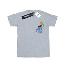 Disney Mens Lilo And Stitch Ice Cream T-Shirt - L, Sports Grey