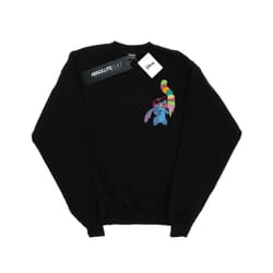 Disney Mens Lilo And Stitch Ice Cream Sweatshirt - M, Black