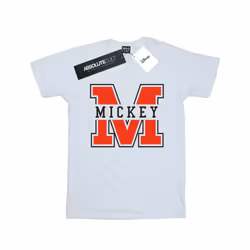 Disney Mens Mickey Mouse M T-Shirt - S, White