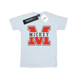 Disney Mens Mickey Mouse M T-Shirt - S, White