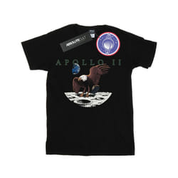 NASA Mens Apollo 11 Vintage T-Shirt - XXL, Black