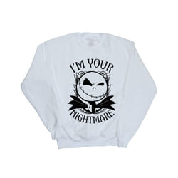 Disney Womens/Ladies Nightmare Before Christmas Nightmare Sweatshirt - M, White