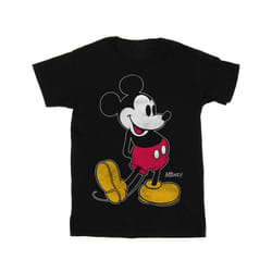 Disney Mens Mickey Mouse Classic Kick T-Shirt - 3XL, Black