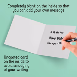 Happy Retirement Card for Women Her - A Wise Woman Once Said - Humorous Funny Leaving Card for Work Colleagues, 145mm x 145mm Greeting Cards