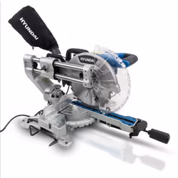 Hyundai HYMS2000E 2000W Electric Mitre Saw / Chop Saw with 255mm Blade, 230V