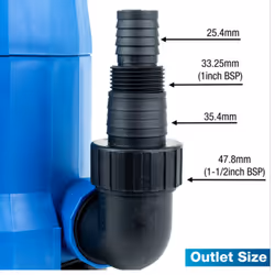 Hyundai  HYSP1100CD  1100W Electric Clean and Dirty Water Submersible Water Pump
