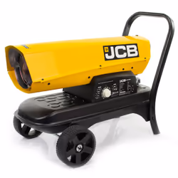 JCB 70,000BTU / 20kW Diesel Space Heater, 496m³ Coverage, Kerosene or Diesel, Thermostat : JCB-SH70D