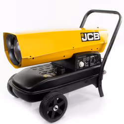 JCB 140,000BTU / 37kW Diesel Space Heater, 800m³ Coverage, Kerosene or Diesel, Thermostat : JCB-SH140D