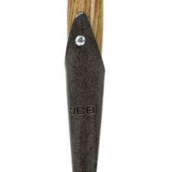 JCB Heritage Garden Hoe 130 x 150 mm Carbon Steel Blade, Ash Handle