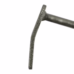 JCB 12 Teeth Heritage Garden Rake, Heavy-duty Carbon Steel and Ash Wood Shaft