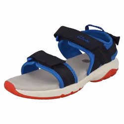 Ladies CloudSteppers By Clarks Lightweight Trainers Ezera Lace - Navy, UK 4