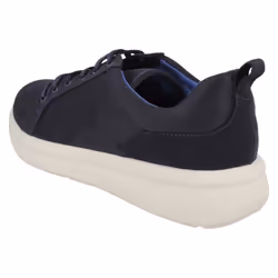 Ladies CloudSteppers By Clarks Lightweight Trainers Ezera Lace - Navy, UK 5