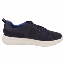 Ladies CloudSteppers By Clarks Lightweight Trainers Ezera Lace - Navy, UK 5.5