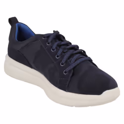 Ladies CloudSteppers By Clarks Lightweight Trainers Ezera Lace - Navy, UK 6
