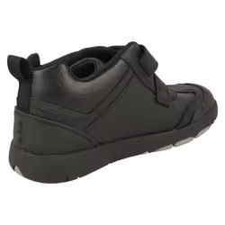 Boys Clarks Dinosaur Detailed Ankle Boots Rex Hop K - Black, UK 2 Child