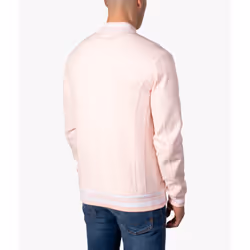 Fila Vintage Eccellent Funnel Neck TrackTop Jacket - PINK DOGWOOD/WHITE, SMALL