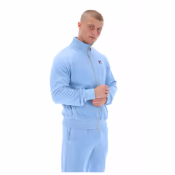 Fila Vintage Eccellent Funnel Neck TrackTop Jacket - BLUEBELL, SMALL