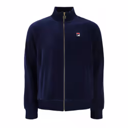 Fila Vintage Eccellent Funnel Neck TrackTop Jacket - NAVY, XL