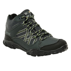 Regatta Childrens/Kids Edgepoint Boots - 13 UK Child, Briar Grey/Electric Lime