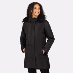 Regatta Womens/Ladies Lexis Parka - 12 UK, Black