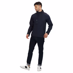 Regatta Mens Apex Soft Shell Jacket - L, Navy