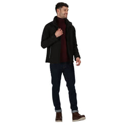 Regatta Mens Apex Soft Shell Jacket - L, Black