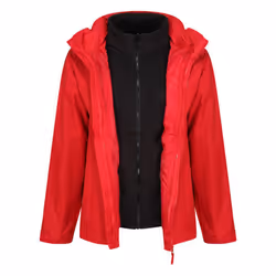 Regatta Mens Classic Waterproof Jacket - L, Classic Red/Black