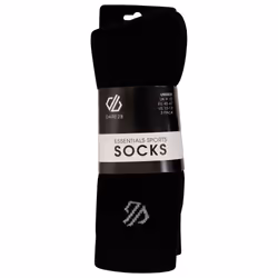 Dare 2B Unisex Adult Essentials Sports Ankle Socks (Pack of 3) - 3 UK-5 UK, Black