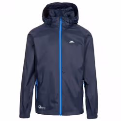 Trespass Qikpac X Unisex Packaway Jacket - XS, Nasvy/Blue