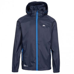 Trespass Qikpac X Unisex Packaway Jacket - XS, Nasvy/Blue