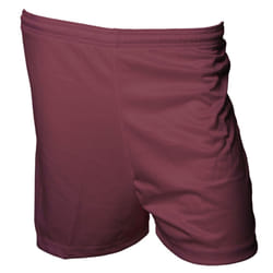 Precision Childrens/Kids Micro-Stripe Football Shorts - XS, Maroon