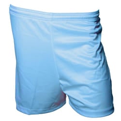 Precision Childrens/Kids Micro-Stripe Football Shorts - XS, Sky Blue
