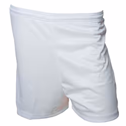 Precision Unisex Adult Micro-Stripe Football Shorts - M-L, White
