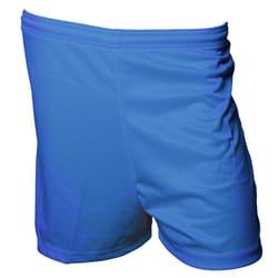 Precision Unisex Adult Micro-Stripe Football Shorts - XL, Royal Blue