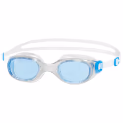 Speedo Unisex Adult Futura Classic Swimming Goggles - One Size, Clear/Blue