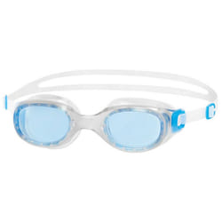 Speedo Unisex Adult Futura Classic Swimming Goggles - One Size, Clear/Blue