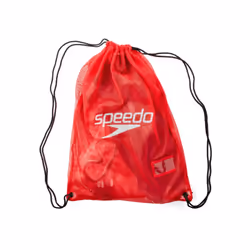 Speedo Wet Kit Mesh Drawstring Bag - One Size, Red