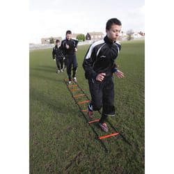 Precision Agility Ladder - 8m, Black/Orange