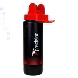 Precision Team 1L Water Bottle - One Size, Black/Red