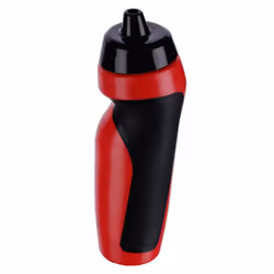 Precision 600ml Sports Bottle - One Size, Red/Black