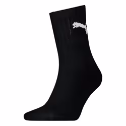 Puma Unisex Adult Crew Socks (Pack of 3) - 9 UK-11 UK, Black