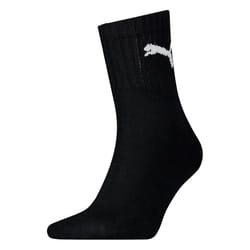 Puma Unisex Adult Crew Socks (Pack of 3) - 12 UK-14 UK, Black