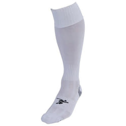 Precision Childrens/Kids Pro Plain Football Socks - 8 UK Child-11 UK Child, White