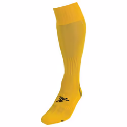 Precision Childrens/Kids Pro Plain Football Socks - 8 UK Child-11 UK Child, Yellow