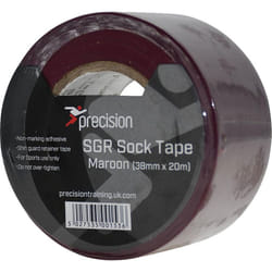 Precision Unisex Adult SGR Sock Tape (Pack Of 5) - 20m x 38mm, Maroon