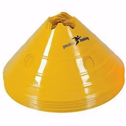 Precision Giant Saucer Cones (Pack Of 20) - One Size, Yellow