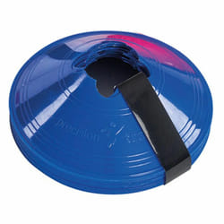 Precision Sleeved Saucer Cones (Pack of 10) - One Size, Blue